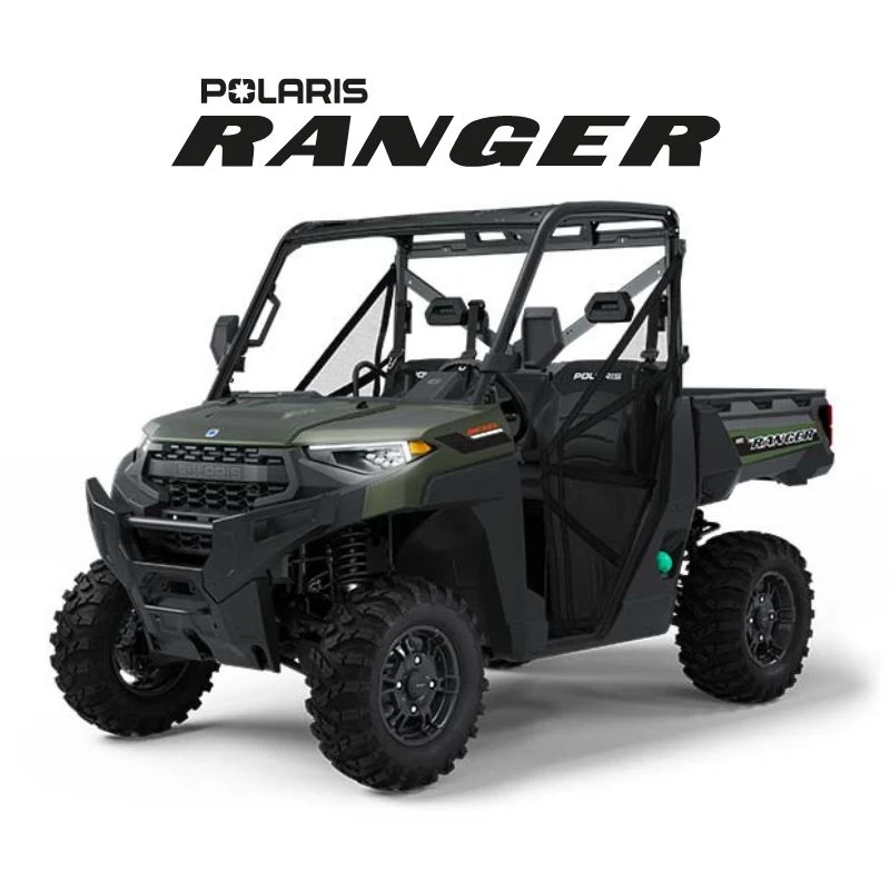 UTV Polaris Ranger Diesel trabalhando em terreno rural